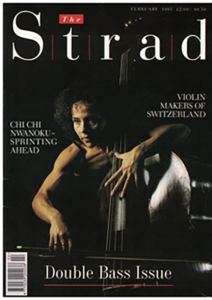 Chi-chi nwanoku, double bassist, strad magazine